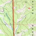 United States Geological Survey Gunsight Pass, CO (2000, 24000-Scale) digital map