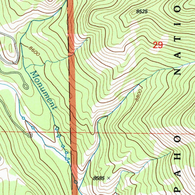 United States Geological Survey Gunsight Pass, CO (2000, 24000-Scale) digital map