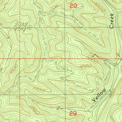 United States Geological Survey Gunter, OR (1984, 24000-Scale) digital map