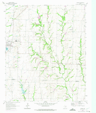 United States Geological Survey Gunter, TX (1961, 24000-Scale) digital map