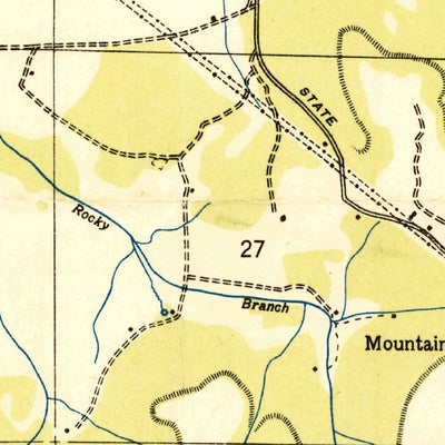 United States Geological Survey Guntersville, AL (1936, 24000-Scale) digital map