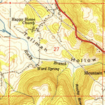 United States Geological Survey Guntersville, AL (1950, 24000-Scale) digital map