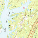 United States Geological Survey Guntown, MS (1973, 24000-Scale) digital map