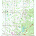 United States Geological Survey Guntown, MS (1992, 24000-Scale) digital map