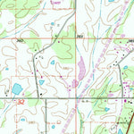 United States Geological Survey Guntown, MS (1992, 24000-Scale) digital map