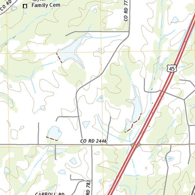 United States Geological Survey Guntown, MS (2020, 24000-Scale) digital map