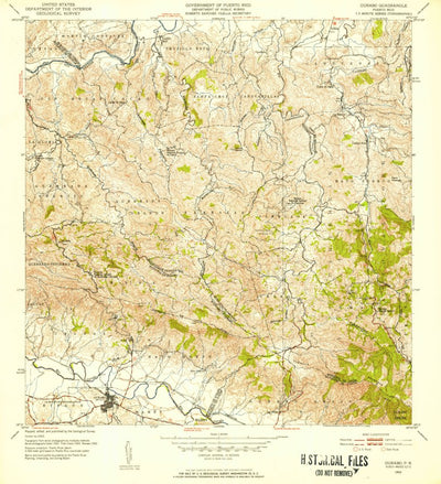 United States Geological Survey Gurabo, PR (1952, 30000-Scale) digital map