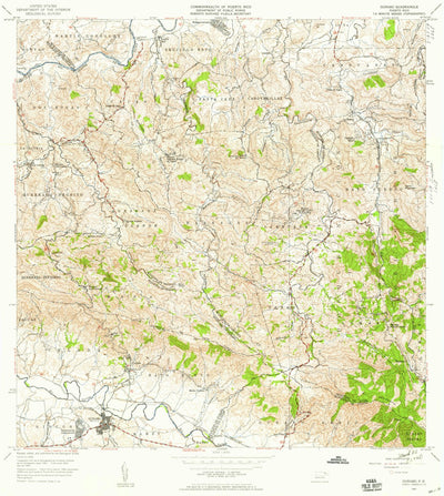 United States Geological Survey Gurabo, PR (1957, 20000-Scale) digital map