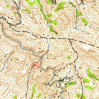 United States Geological Survey Gurabo, PR (1957, 20000-Scale) digital map