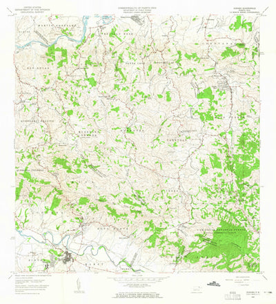 United States Geological Survey Gurabo, PR (1962, 20000-Scale) digital map