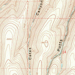 United States Geological Survey Gurdane, OR (1968, 24000-Scale) digital map