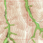 United States Geological Survey Gurdane, OR (1968, 24000-Scale) digital map