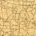 United States Geological Survey Gurdon, AR (1901, 125000-Scale) digital map