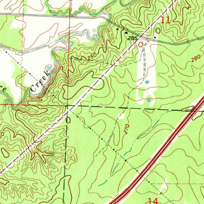 United States Geological Survey Gurdon, AR (1970, 24000-Scale) digital map