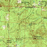 United States Geological Survey Gurdon, AR (1972, 62500-Scale) digital map