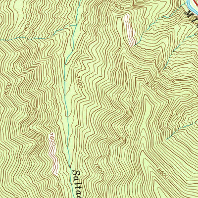 United States Geological Survey Gurley Canyon, CO (1964, 24000-Scale) digital map