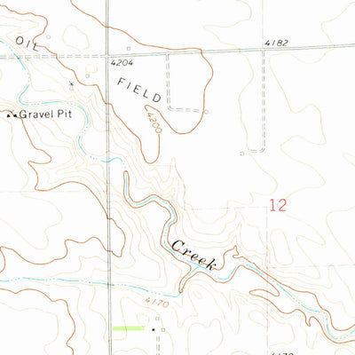 United States Geological Survey Gurley, NE (1972, 24000-Scale) digital map