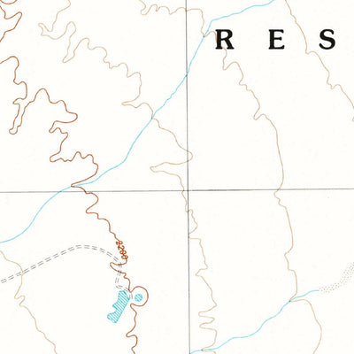United States Geological Survey Gurli Put VO, AZ (1990, 24000-Scale) digital map