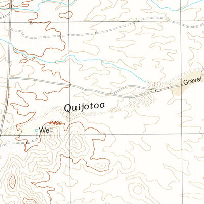 United States Geological Survey Gurli Put VO, AZ (1990, 24000-Scale) digital map