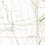 United States Geological Survey Gurnett Creek West, MT (1986, 24000-Scale) digital map
