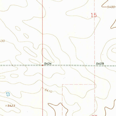 United States Geological Survey Gurney Peak, WY (1963, 24000-Scale) digital map