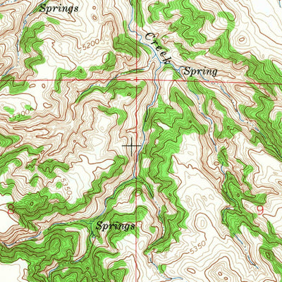 United States Geological Survey Gurney Peak, WY (1963, 24000-Scale) digital map