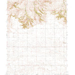 United States Geological Survey Gurney Peak, WY (1991, 24000-Scale) digital map