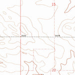 United States Geological Survey Gurney Peak, WY (1991, 24000-Scale) digital map
