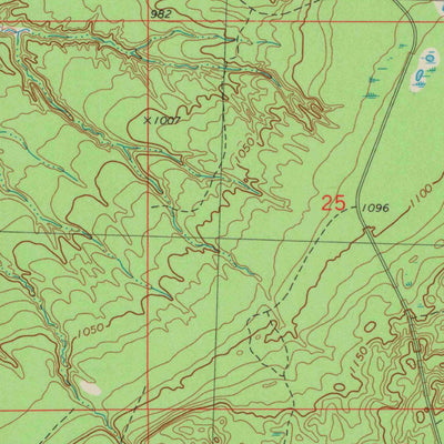 United States Geological Survey Gurney, WI (1984, 24000-Scale) digital map