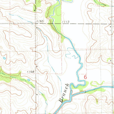 United States Geological Survey Guss, IA (1980, 24000-Scale) digital map