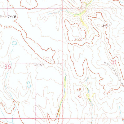 United States Geological Survey Gustave, SD (1978, 24000-Scale) digital map
