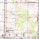 United States Geological Survey Gustavus, OH (1994, 24000-Scale) digital map