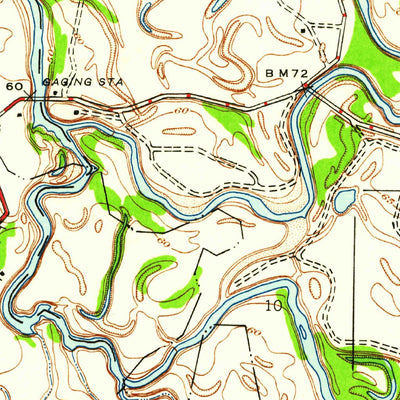 United States Geological Survey Gustine, CA (1947, 24000-Scale) digital map