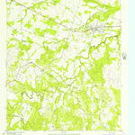 United States Geological Survey Gustine, TX (1956, 24000-Scale) digital map