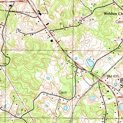 United States Geological Survey Guston, KY (1991, 24000-Scale) digital map