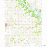 United States Geological Survey Guthrie Center East, IA (1982, 24000-Scale) digital map