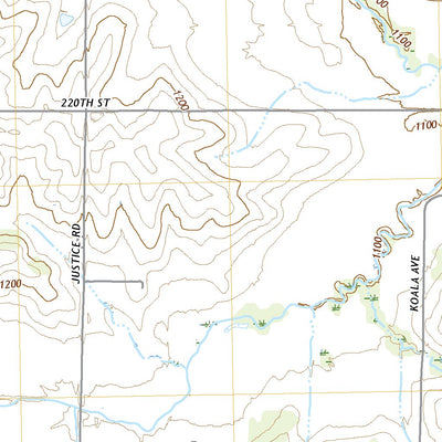 United States Geological Survey Guthrie Center West, IA (2022, 24000-Scale) digital map