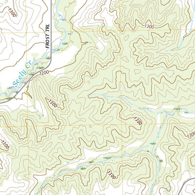 United States Geological Survey Guthrie Center West, IA (2022, 24000-Scale) digital map