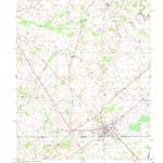 United States Geological Survey Guthrie, KY-TN (1950, 24000-Scale) digital map
