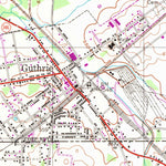 United States Geological Survey Guthrie, KY-TN (1950, 24000-Scale) digital map