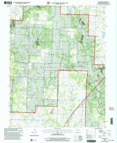 United States Geological Survey Guthrie, MO (2000, 24000-Scale) digital map