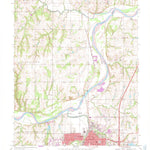 United States Geological Survey Guthrie North, OK (1970, 24000-Scale) digital map