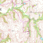 United States Geological Survey Guthrie North, OK (1970, 24000-Scale) digital map