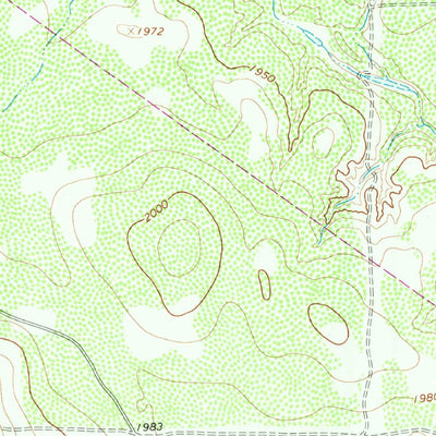 United States Geological Survey Guthrie NW, TX (1967, 24000-Scale) digital map