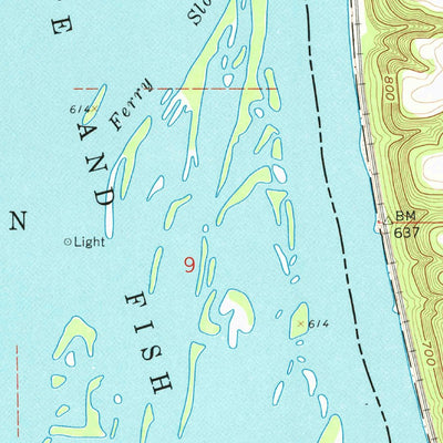 United States Geological Survey Guttenberg, IA-WI (1962, 24000-Scale) digital map