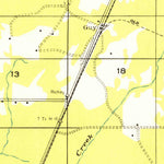 United States Geological Survey Guy, LA (1950, 31680-Scale) digital map