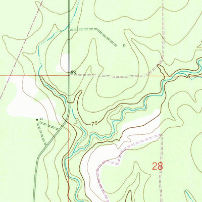 United States Geological Survey Guy, LA (1960, 24000-Scale) digital map