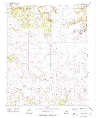 United States Geological Survey Guy, NM (1972, 24000-Scale) digital map
