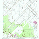 United States Geological Survey Guy, TX (1953, 24000-Scale) digital map