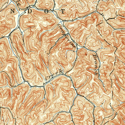 United States Geological Survey Guyandot, WV-OH (1901, 62500-Scale) digital map